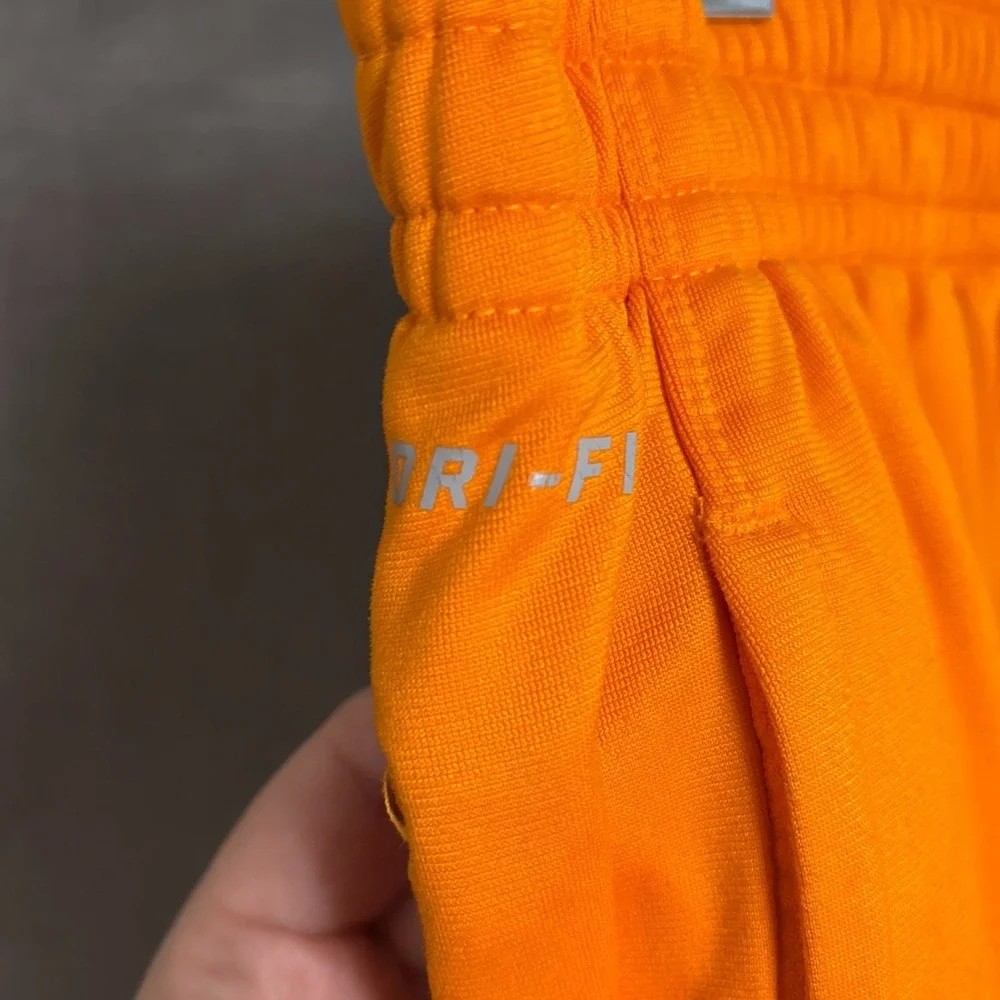 Nike Dri Fit Track Pants XXL Orange Tennessee Volunteers UT Football Zip Ankle